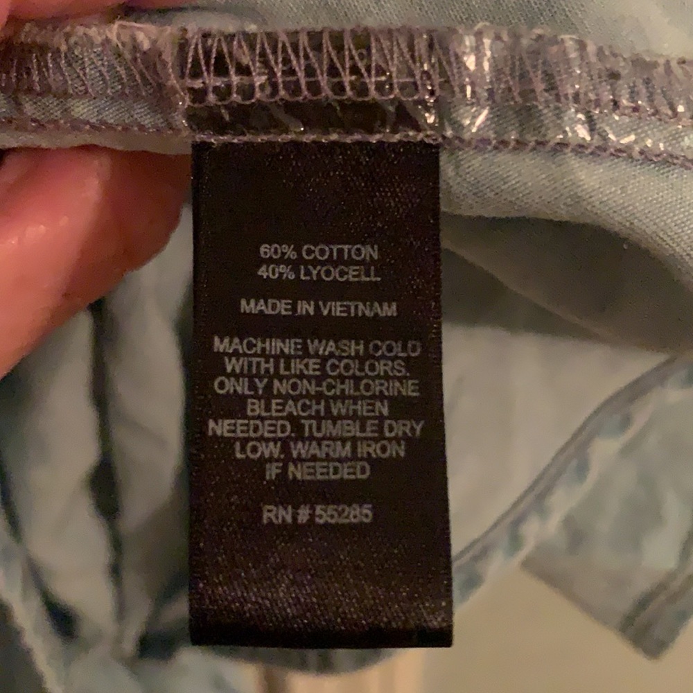 Express blouse; denim look - Picture 4 of 4